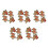 10 Pairs Fish Iron On Patches Embroidered Sequin Applique 9