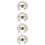 4Pcs Eye Brooch Pin Retro Hat Decorative Backpack Accessory 10