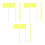 150 Pcs Yard Marker Flags For Garden Lawn Landscape Irrigation 6
