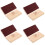 8 Pcs Wood Sand Blocks Sound Orff Percussion Instruments 7