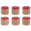 12 Pcs Wood Stamp Snowflake Pattern For Card Making Crafts 3x3x2.2cm 2