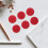 12 Pcs Wood Stamp Snowflake Pattern For Card Making Crafts 3x3x2.2cm 11