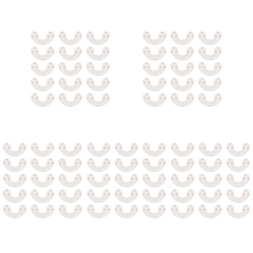 250 Pcs Hardwall Hangers Invisible Nail-Free Non-Mark Wall Mount Hooks 1