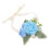 3St Blauwe Kunstbloem Polsband Bruiloft Wrist Corsage Accessoire 2