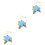 3St Blauwe Kunstbloem Polsband Bruiloft Wrist Corsage Accessoire 7