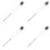 4Pcs Lactometer Hydrometer For Milk Glass Kitchen Supply 7