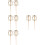 4Pcs Concrete Mixing Rod Drill Mixer Attachment For Paint And Mud 10