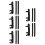 5 Sets Universal Fire Extinguisher Holder Mount For Car Trunk Vehicle 6