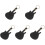 5Pcs Pu Guitar Case With Key Chain 4