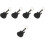 5Pcs Pu Guitar Case With Key Chain 6