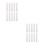 60 Pcs Disposable Hat Sweat Pad Non-Woven Absorbent Sticker 4