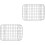 2Pcs Thick Grid Baking Rack Stainless Steel Cooling Rack for Baking 5