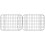 2Pcs Thick Grid Baking Rack Stainless Steel Cooling Rack for Baking 4