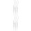 6 Pcs Grafting Eyelashes Tool Extension Holder Display Stick White 5