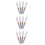 12 Pcs Transparent Dart Shafts For Thread Stems Soft Tip Replacement 7
