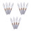 12 Pcs Transparent Dart Shafts For Thread Stems Soft Tip Replacement 9