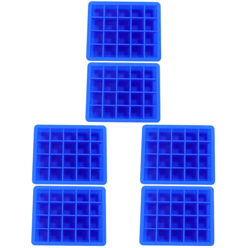 6 Pcs 20 Grids Silica Gel Ice Cube Tray Mold For Shop 1