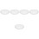 5Pcs Nail Art Display Tray For Manicure Color Mixing 4