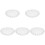 5Pcs Nail Art Display Tray For Manicure Color Mixing 2