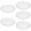 5Pcs Nail Art Display Tray For Manicure Color Mixing 10