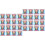 60 Pcs Empty False Eyelash Packaging Boxes Portable Square Storage 5