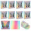 60 Pcs Empty False Eyelash Packaging Boxes Portable Square Storage 10