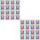 60 Pcs Empty False Eyelash Packaging Boxes Portable Square Storage 7