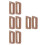 8 Pcs Wooden Handle Glass Tea Cup Ergonomic Grip Replacement 7