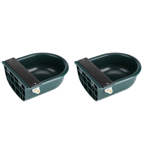 2Pcs Automatic Plastic Water Bowl For Cow Cattle Goat Sheep Horse 1