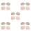 20 Pcs Breathable Reusable Armpit Sweat Pads With Shoulder Strap 8