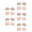 20 Pcs Breathable Reusable Armpit Sweat Pads With Shoulder Strap 10