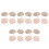 20 Pcs Breathable Reusable Armpit Sweat Pads With Shoulder Strap 6