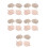 20 Pcs Breathable Reusable Armpit Sweat Pads With Shoulder Strap 5