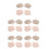 20 Pcs Breathable Reusable Armpit Sweat Pads With Shoulder Strap 9