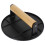 3Pcs Aluminum Alloy Burger Press With Wooden Handle 3