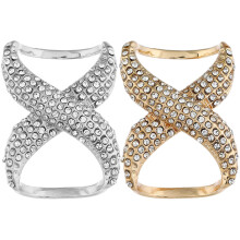 6 Pcs Rhinestone Scarf Clips Shawl Buckle Clasps Rings Fashion Jewelry