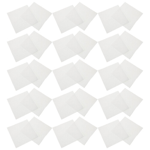 1200Pièces Lingettes Auto Blanches En Papier Absorbantes Peluche 2