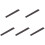 5Pcs Violin Fingerboard Wood 1/8 Replacement Fretboard Supply 4