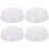 8 Pcs Preservation Bowl Lids Fresh Keeping Sealed White 1