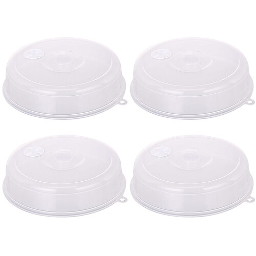 8 Pcs Preservation Bowl Lids Fresh Keeping Sealed White