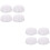 8 Pcs Preservation Bowl Lids Fresh Keeping Sealed White 6