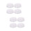8 Pcs Preservation Bowl Lids Fresh Keeping Sealed White 7