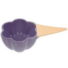 5Pcs Ceramic Ice Cream Shape Sushi Dipping Bowl Appetizer Plate