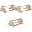 3Pcs Wooden Chick Perch Roosting Bar For Baby Chicken Training 5