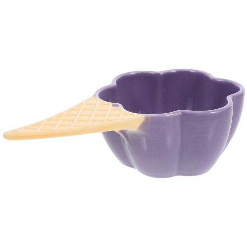5Pcs Ceramic Ice Cream Shape Sushi Dipping Bowl Appetizer Plate 2
