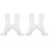 2Pcs Sock Foot Model Small Woman Mannequin For Anklet Display 11