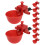 40 Pcs Chicken Watering Cup Automatic Poultry Drinking Bowl Feeder 2