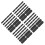 80 Pcs Foot File Replacement Pads Self Adhesive Coarse And Fine Grit 7