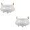 2Pcs Ceramic Incense Stick Holder For Indoor Aromatherapy Decor 9