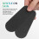 80 Pcs Foot File Replacement Pads Self Adhesive Coarse And Fine Grit 10